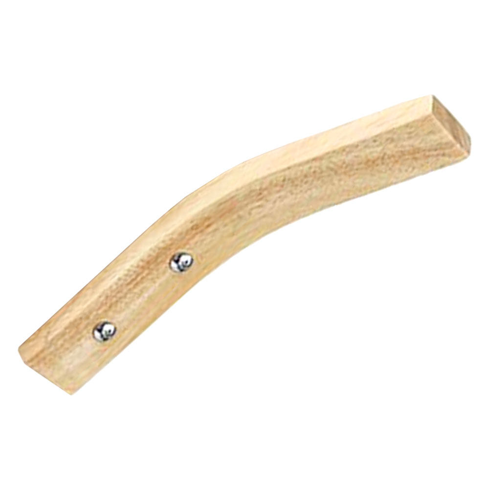 Home Bathroom Organizer - Rustikaler Holz-Wandhaken Einzelmontage Dekorativer Mantel-, Hut-