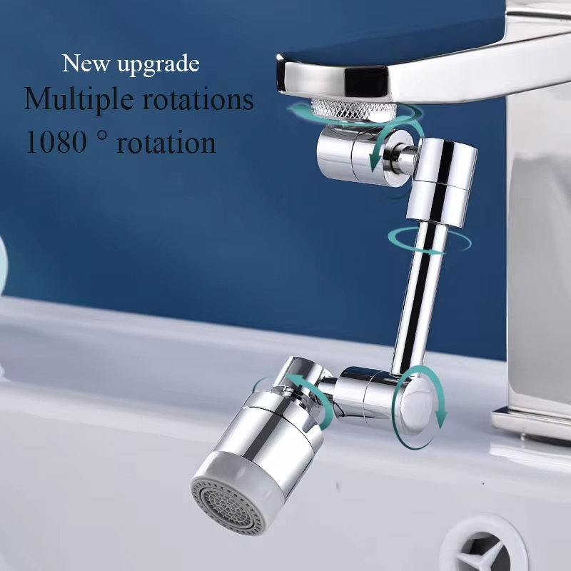 Basin Mixer Tap - Universal 1080 ° Drehbarer, verstellbarer Wasserhahn,