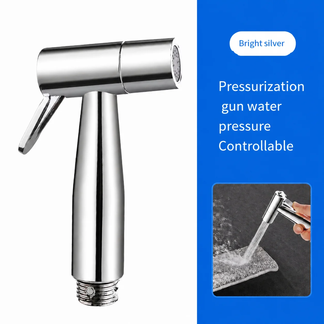 Plunger Toilet - Tragbarer Handbrause-Bidet-Sprüher: Hygienisches Zubehör für die