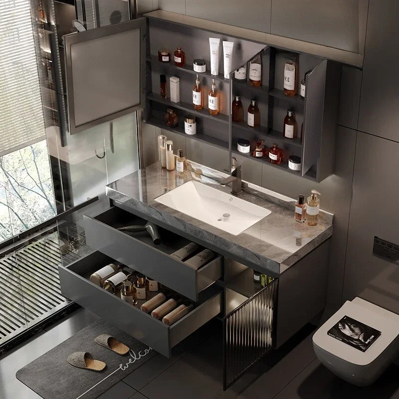 Luxuriöser Badezimmerschrank m – Home Bathroom Vanity Combo Bewertung und Preis