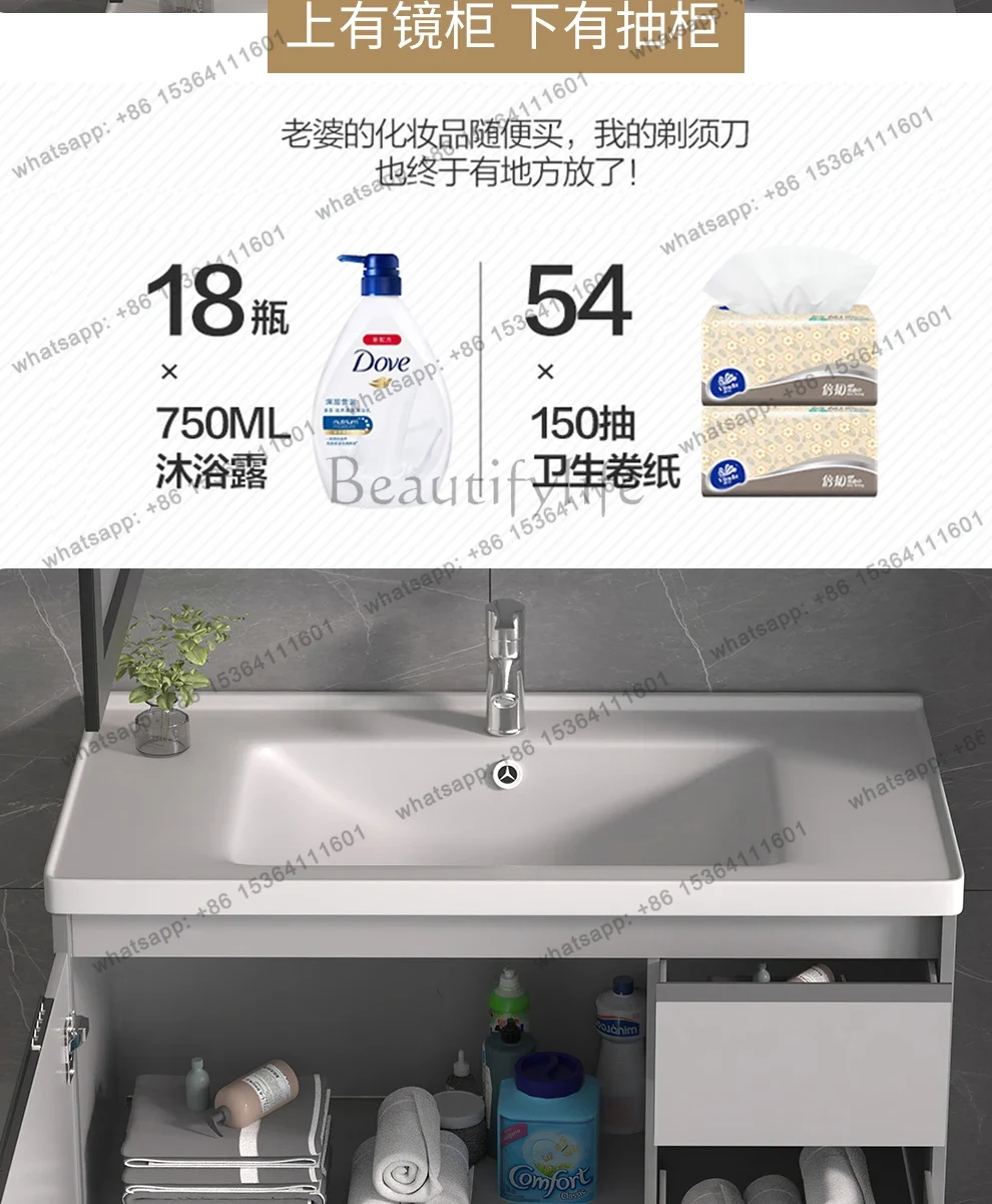 Space Ceramics Badezimmerschrä – Home Bathroom Vanity Combo Bewertung und Preis