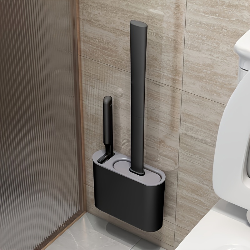 Wandmontierte Toilettenbürste, – Home Bathroom Organizer Bewertung und Preis