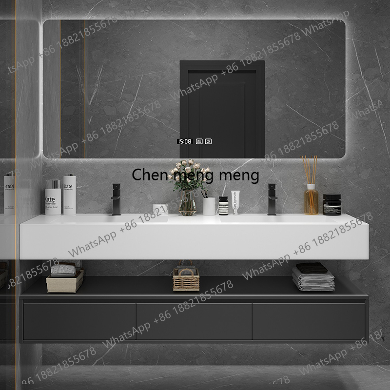 Schwarzes Beleuchtungsregal, B – Home Bathroom Vanity Combo Bewertung und Preis