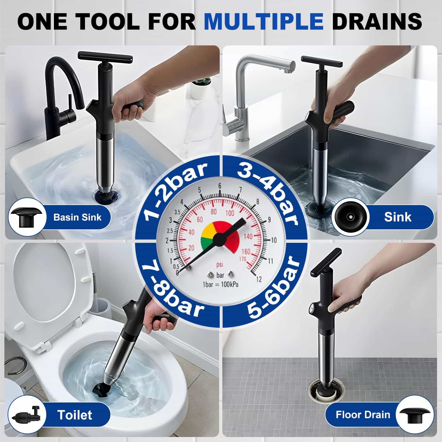 Toiletten-Spülsystem, Hochdruc – Plunger Toilet Bewertung und Preis