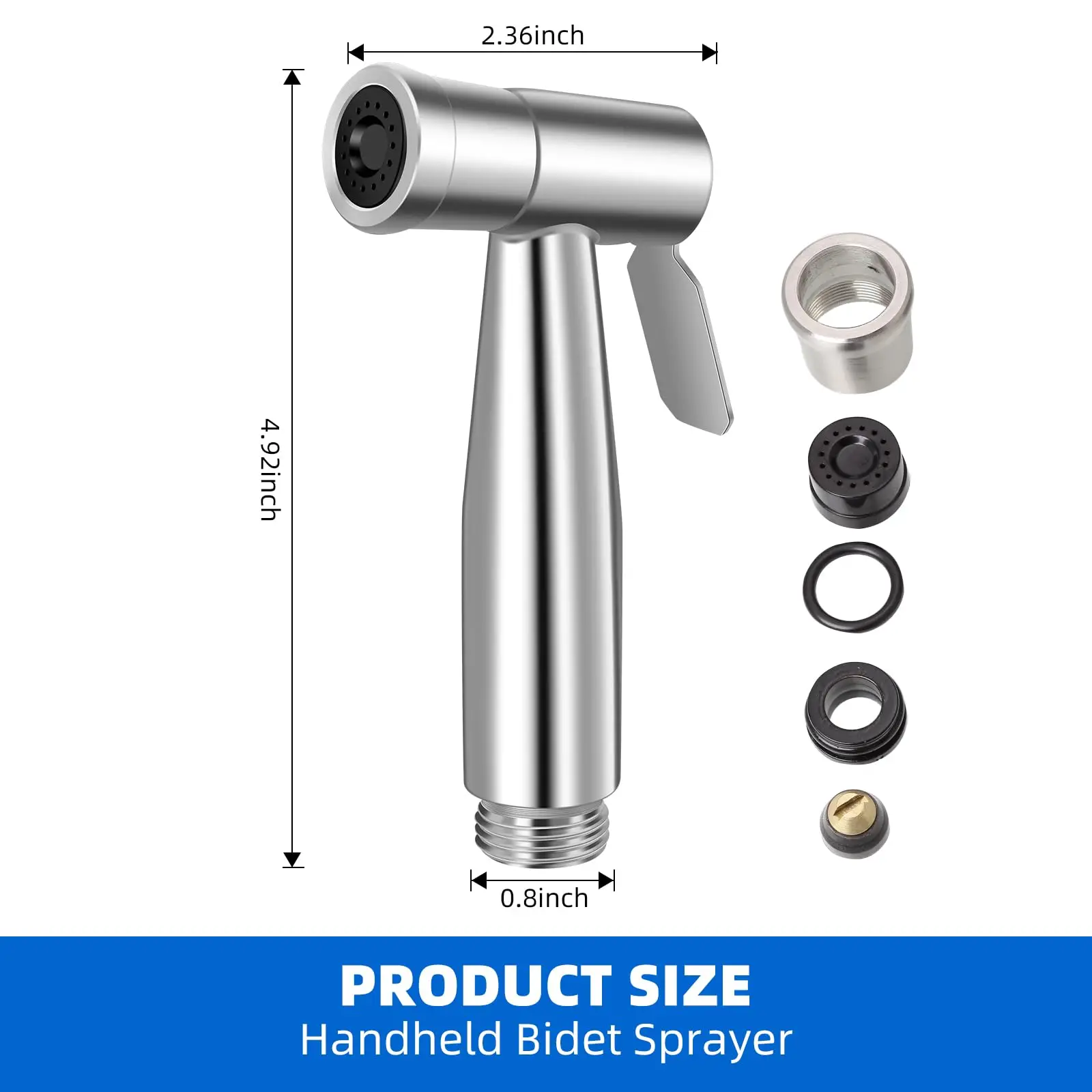 Tragbarer Handbrause-Bidet-Spr – Plunger Toilet Bewertung und Preis